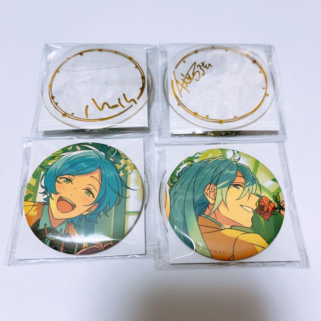 日々樹渉 缶バッジ 刹那の白 日々樹渉 刹那の白 缶バッジ casual あん