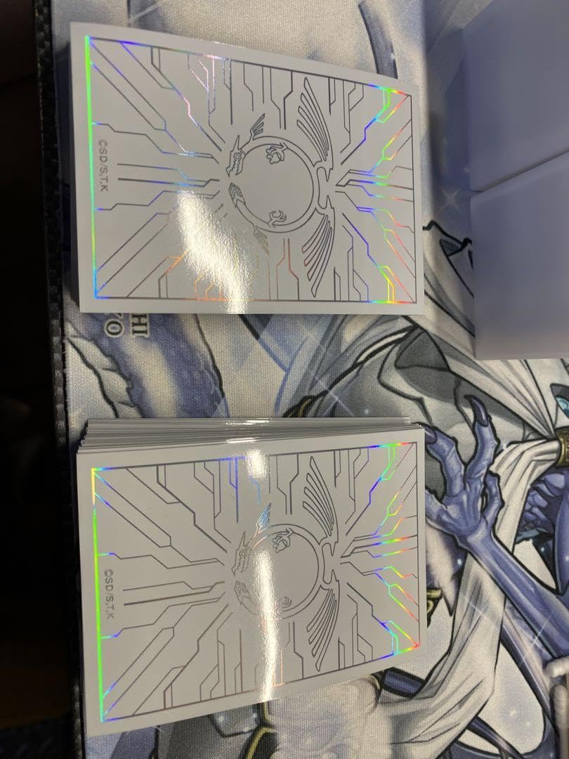 遊戯王 竜の紋章 スリーブ 白 160枚 遊戯王 竜の紋章 スリーブ 白 160