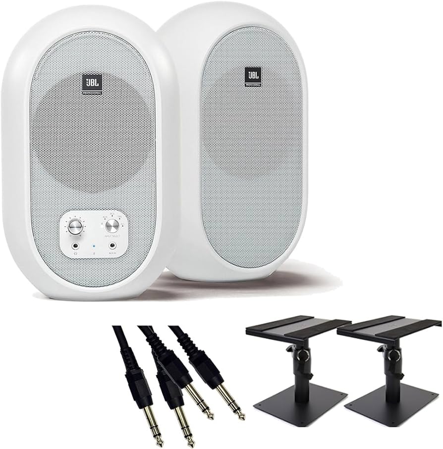 Amazon | JBL 104-BTW-Y3 ペア ケーブル スタンドセット パワード2-WAY