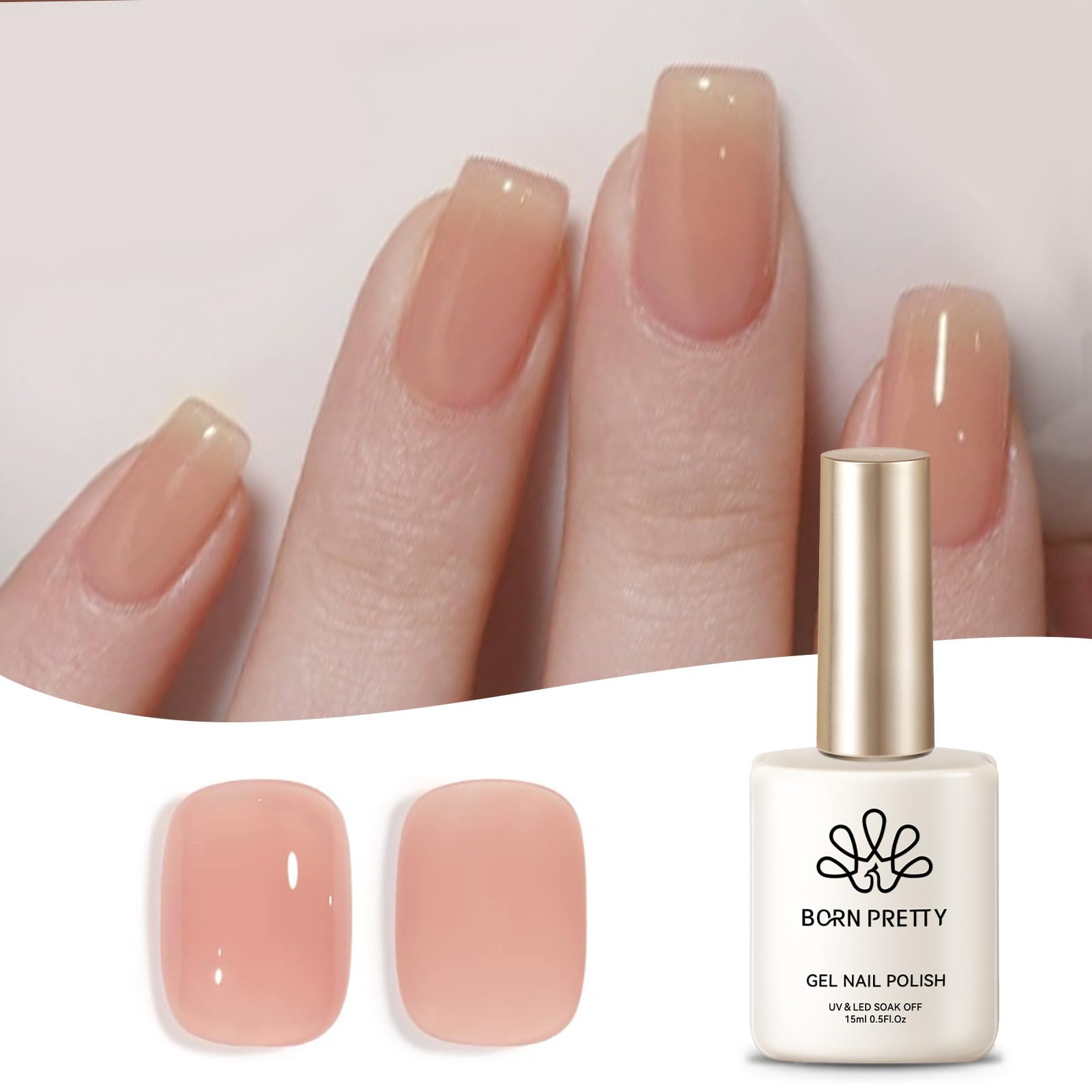 Amazon.co.jp: BORN PRETTY ジェルネイル シアーカラージェル