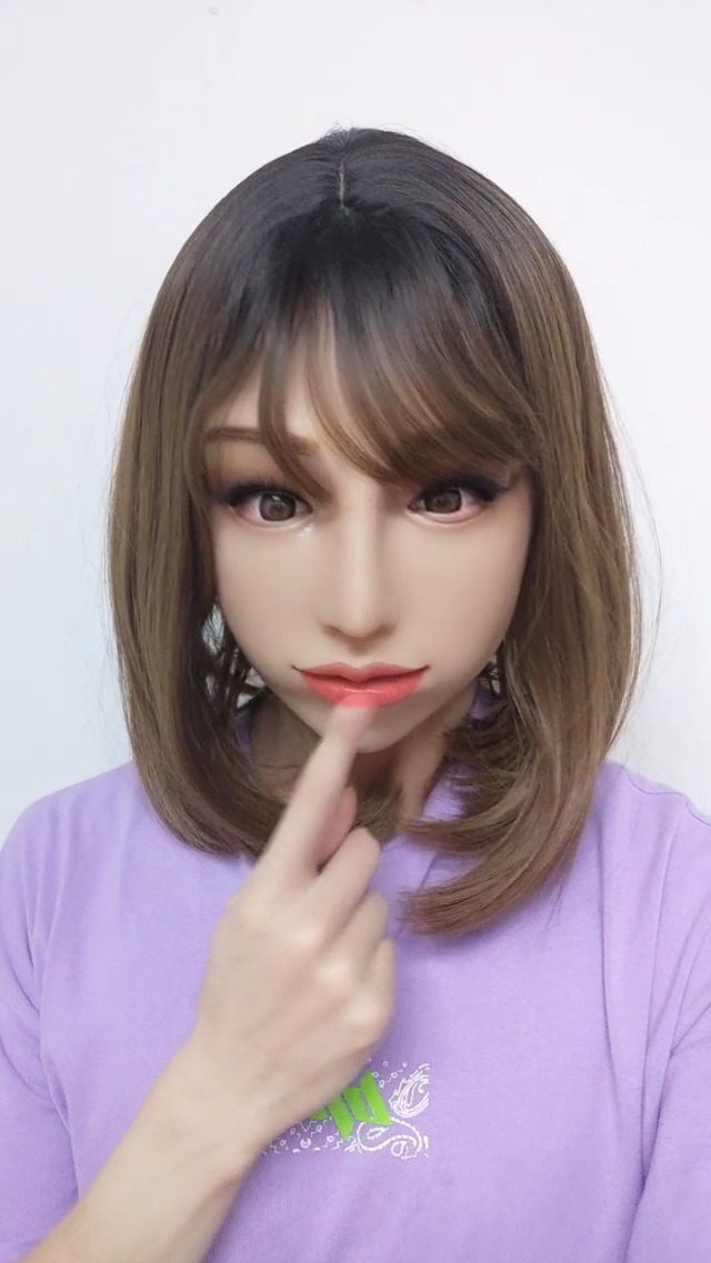 Amazon | [ROANYER] フィメールマスク 女装 仮面 男の娘 変装 メイク