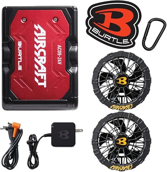 Amazon | [エアークラフト] BURTLE バートル 24V ファンバッテリ AC09