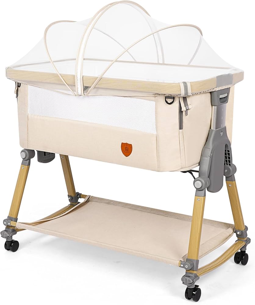 Amazon.co.jp: Dulumer 3 IN 1 ベビーベッド 添い寝 ゆりかご 持ち運び