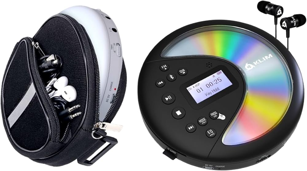 Amazon.com: KLIM Discover + Portable CD Player Walkman with Long