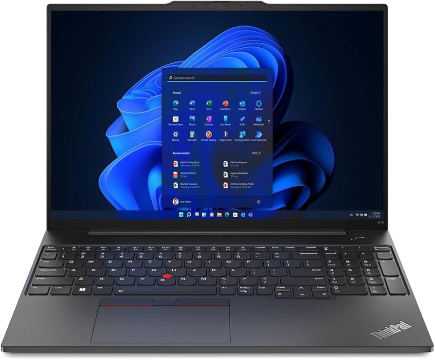 Amazon.com: Lenovo ThinkPad E16 Gen 1 2023 Business Laptop 16