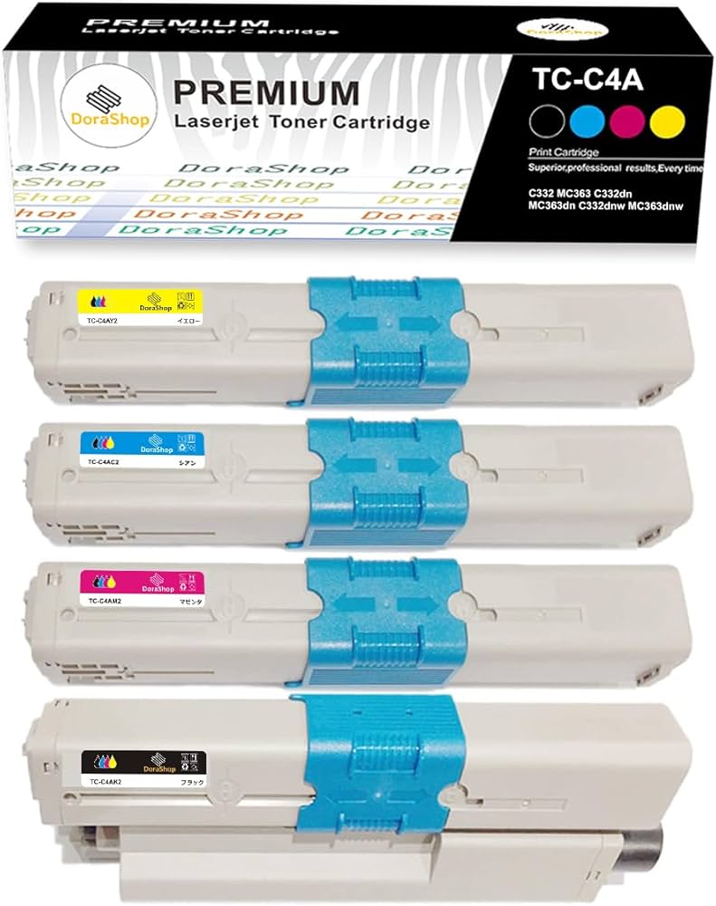 Amazon.co.jp: 【Amazon.co.jp限定】 沖データOKI TC-C4A互換トナー BK