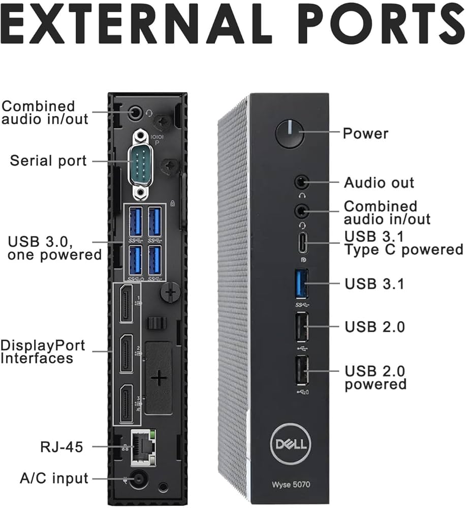 美品】Dell Wyse 5070 PCOIP有効 キーボード・マウス付き 美品】Dell