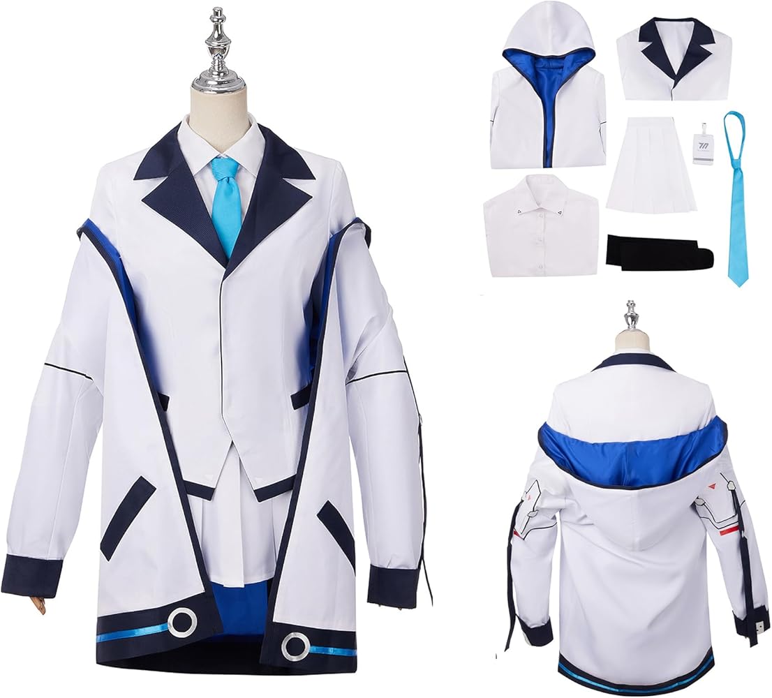 Amazon.co.jp: [AwwwCos] 生塩ノア 制服 7点セット ノア 戦闘服 生塩