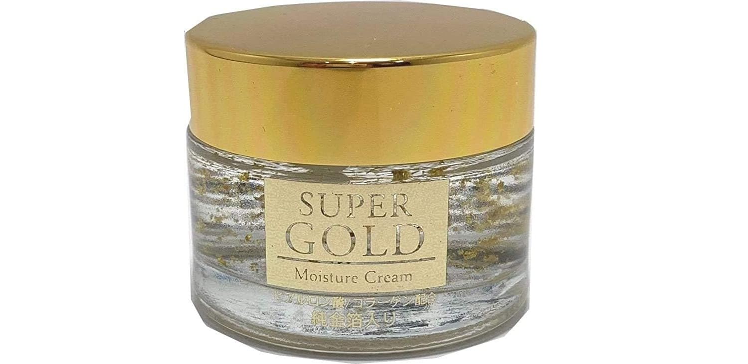 Amazon | スーパーゴールド 純金箔入り 保湿化粧水 + 保湿クリーム 2種