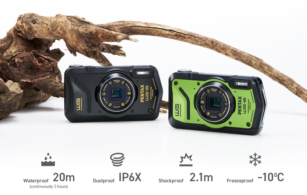 Amazon.com : PENTAX WG-8 Black All-Weather Adventure Camera