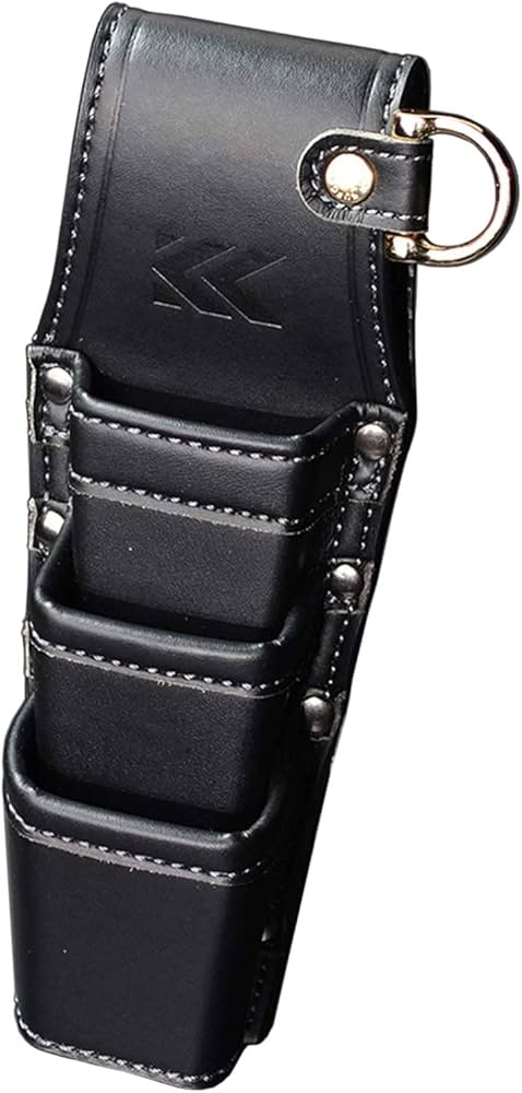 Amazon | フジ矢(Fujiya) ホルダー3段 黒金 LIGHT PU LEATHER SERIES