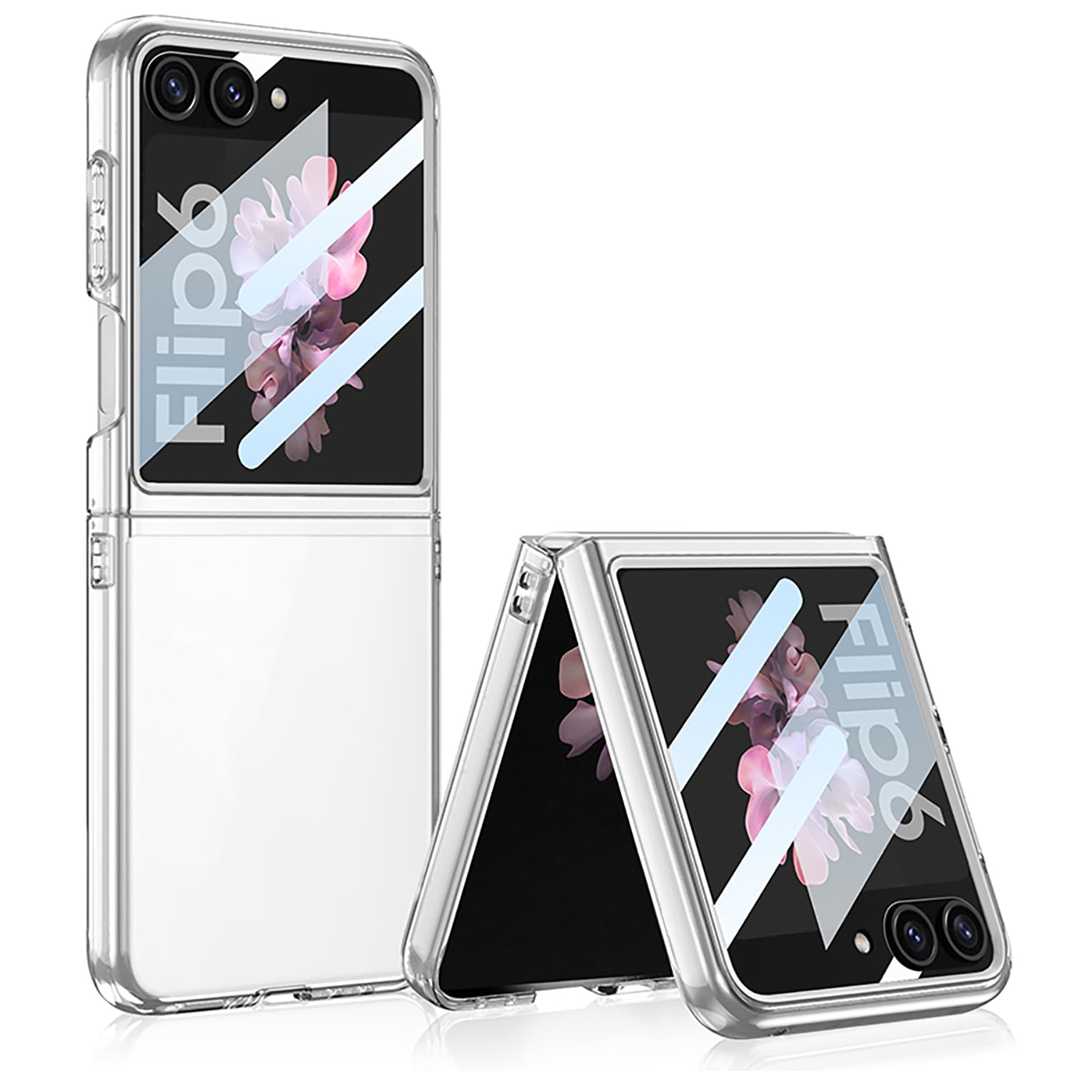Amazon.co.jp: OURJOY Galaxy Z Flip6 ケース クリア Samsung