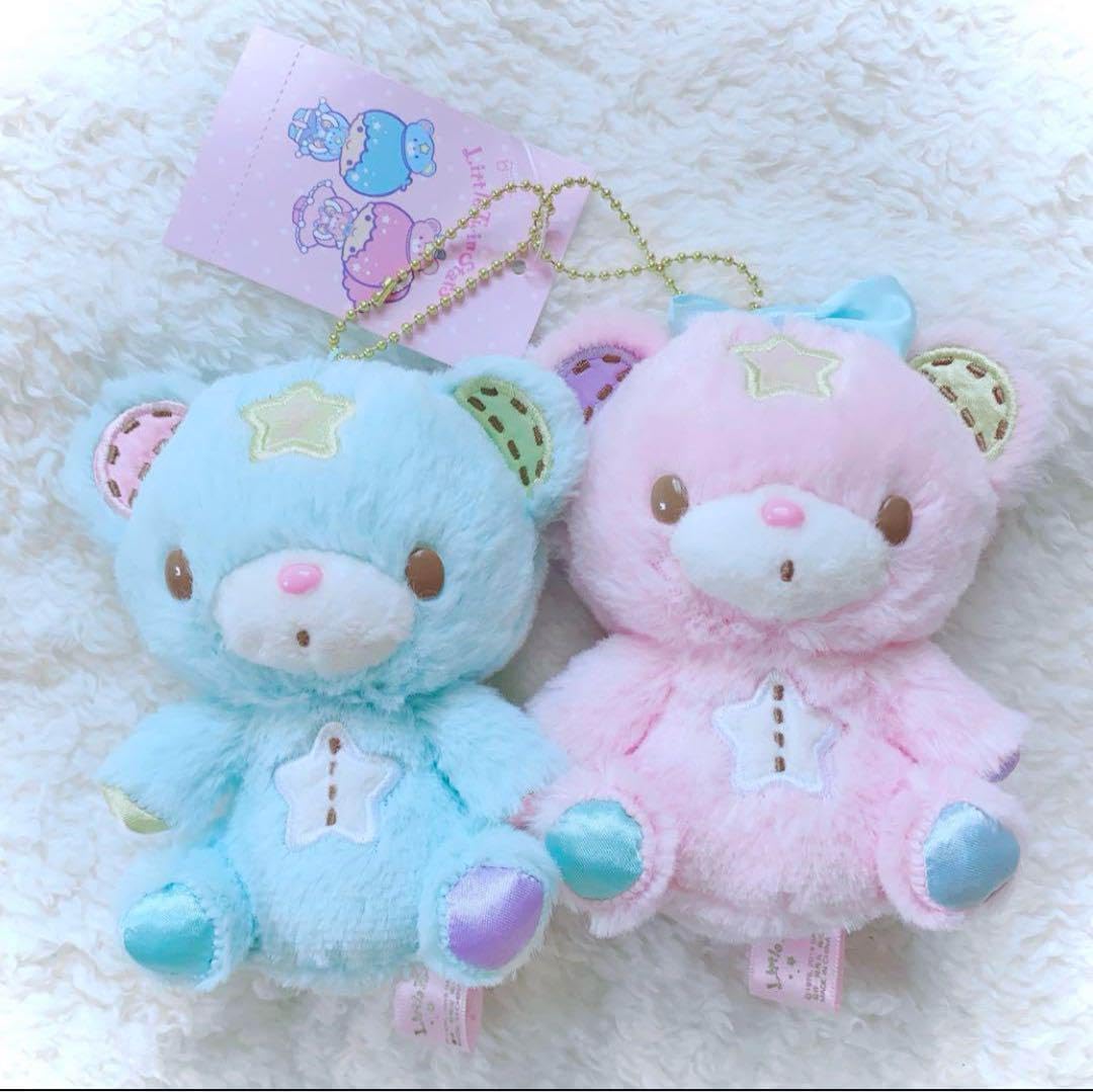 Amazon.co.jp: 新 キキララ パフポフ マスコット ぬいぐるみ : おもちゃ