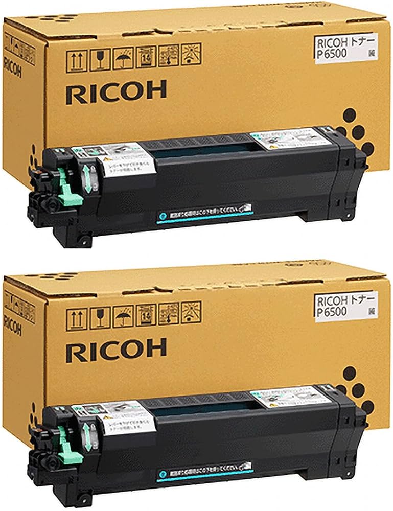 Amazon | RICOH トナー P 6500 純正 2本セット IP6530 P6520 P6510