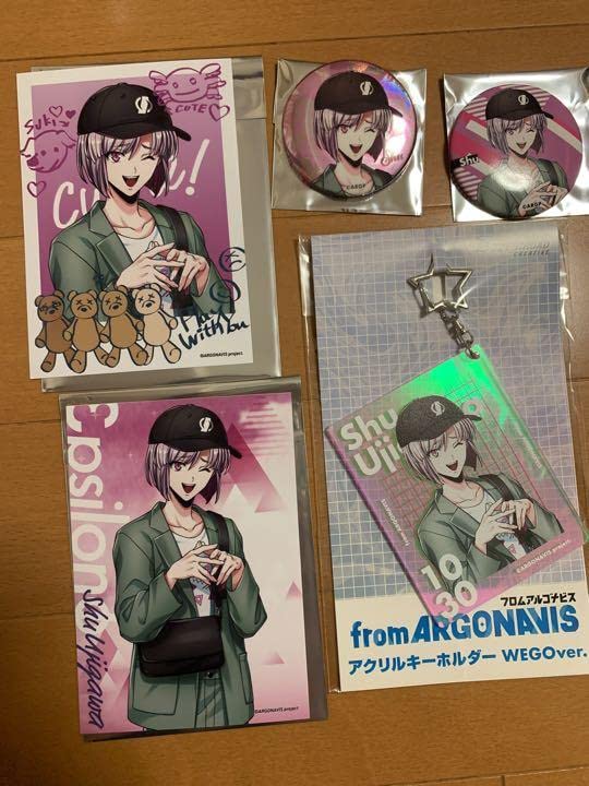 Amazon.co.jp: ARGONAVIS 宇治川紫夕 wego コラボグッズ セット