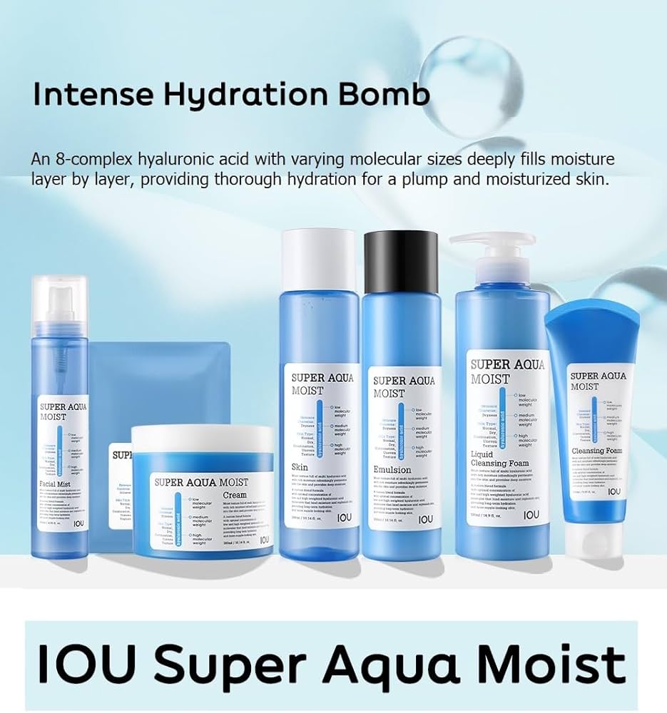 Amazon.com: WELCOS IOU Super Aqua Moist Skin | Intensive