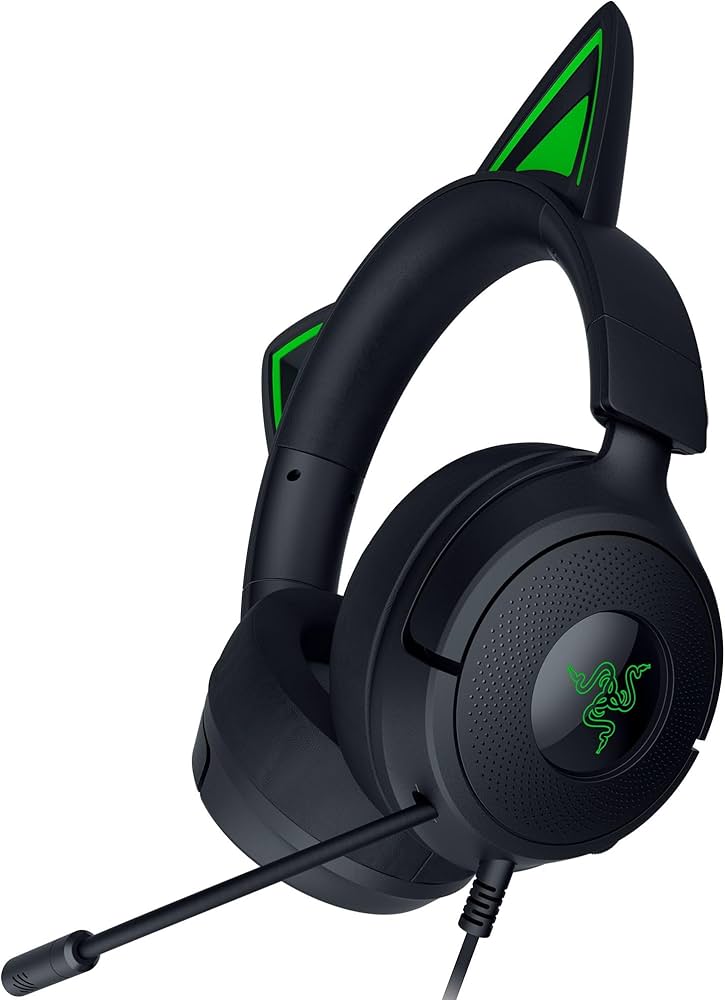Amazon.co.jp: Razer レイザー Kraken Kitty V3 X ゲーミングヘッド