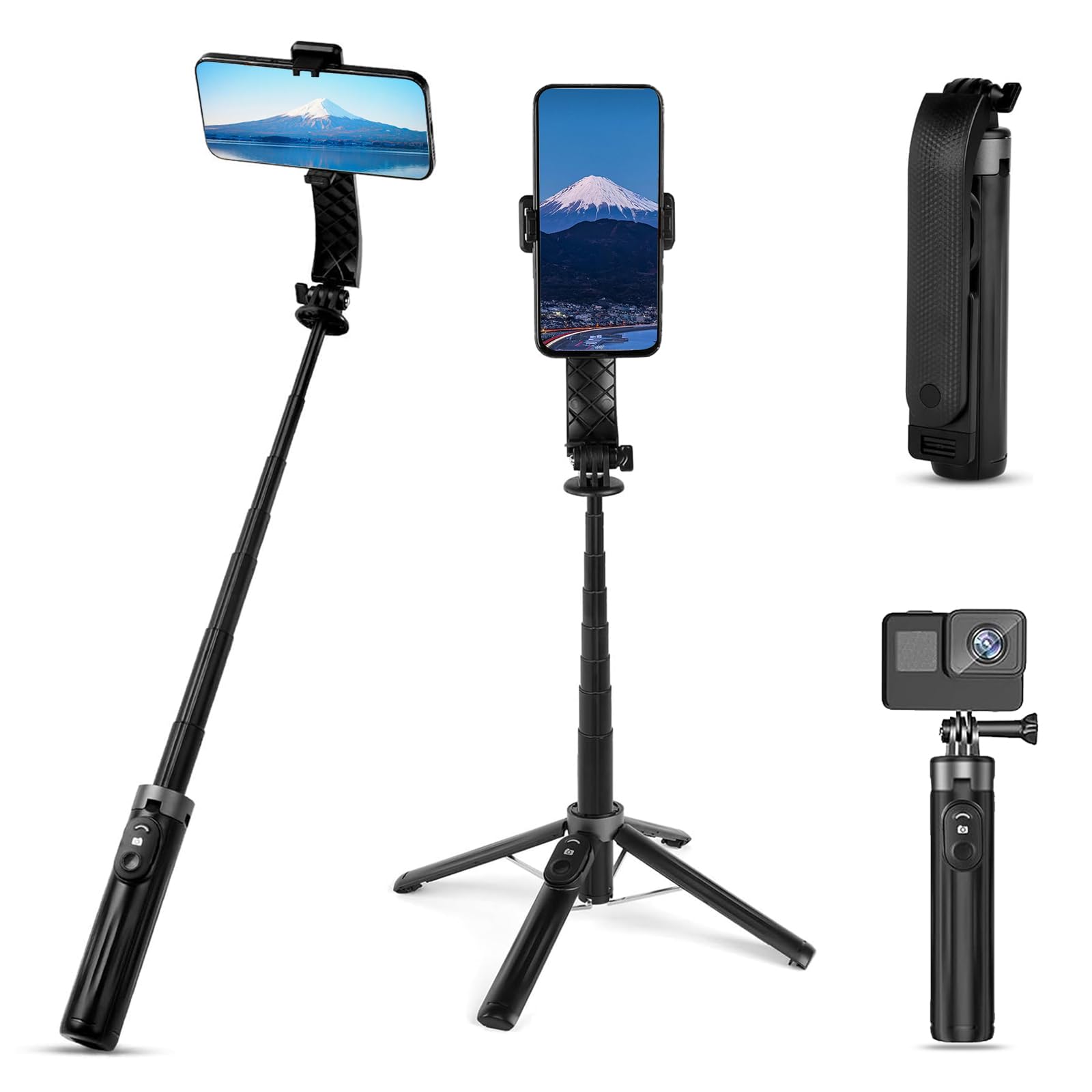 Amazon.co.jp: Smalife 自撮り棒 【2024新登場・四脚安定モデル