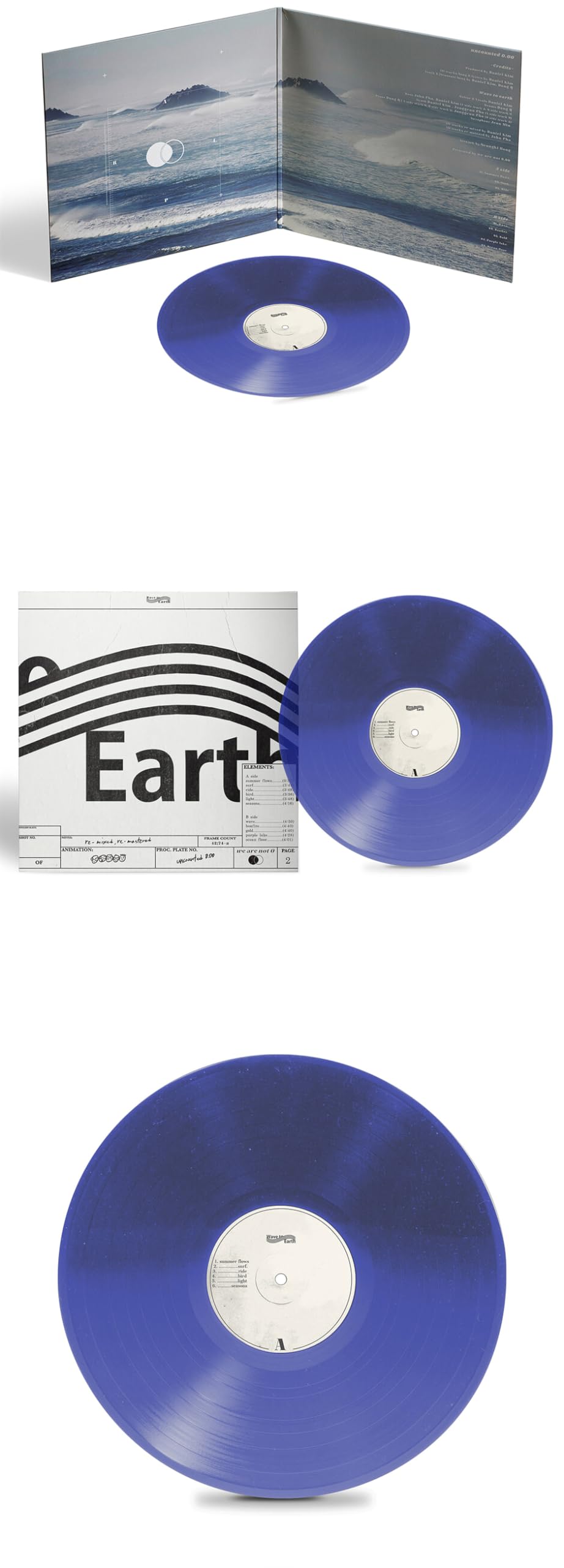 wave to earth uncounted 0.00 Vinyl LP Album with Tracking Sealed