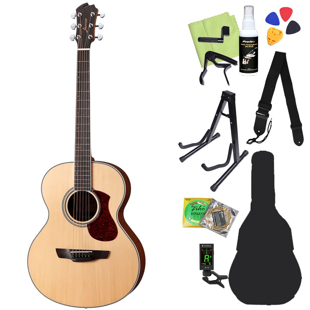 Amazon | James J-300A アコースティックギター初心者12点セット NAT