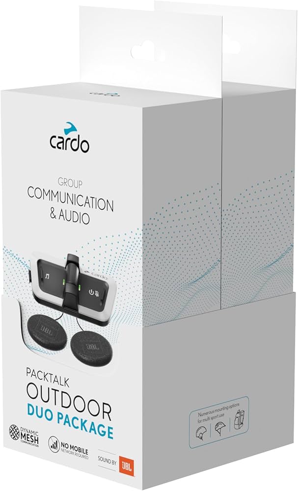 Amazon.co.jp: Cardo (カルド) アウトドア用インカム Packtalk Outdoor