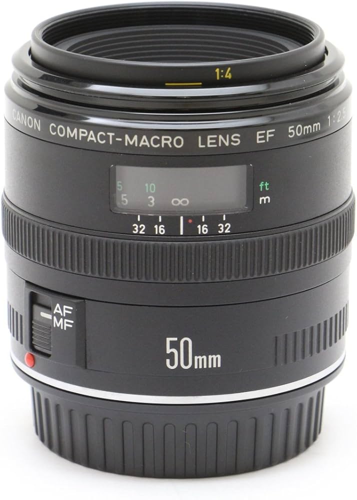 Amazon | Canon 単焦点マクロレンズ EF50mm F2.5 コンパクトマクロ