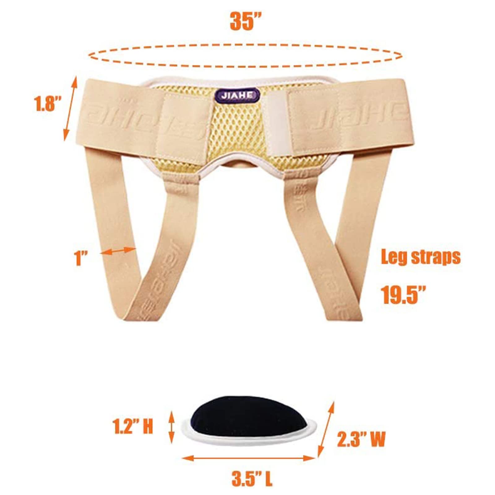 Amazon.co.jp: ヘルニアサポート、鼠径ヘルニアベルトパンツトラス