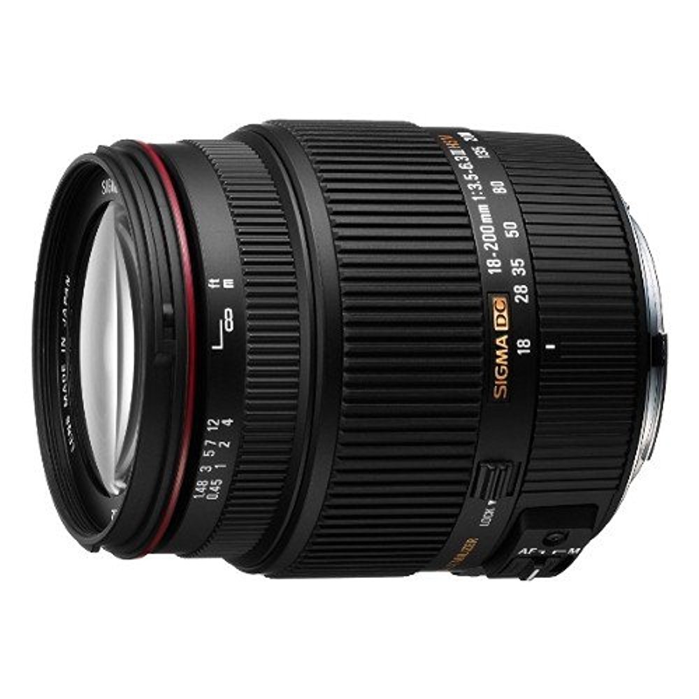 Amazon.com : Sigma 18-200mm F3.5-6.3 II DC OS HSM Lens for Sony