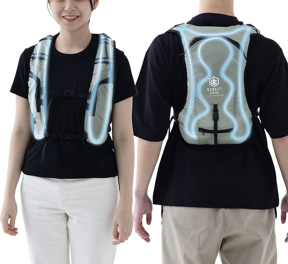 Amazon.co.jp: [山善] 冷水服 水冷服 DIRECTCOOL バッテリー付き