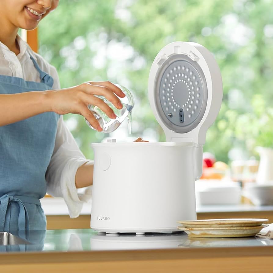 Amazon | LOCABO（ロカボ） 糖質カット炊飯器 LOCABO (ホワイト