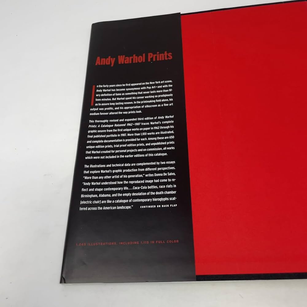 Andy Warhol Prints: A Catalogue Raisonne 1962-1987: Feldman