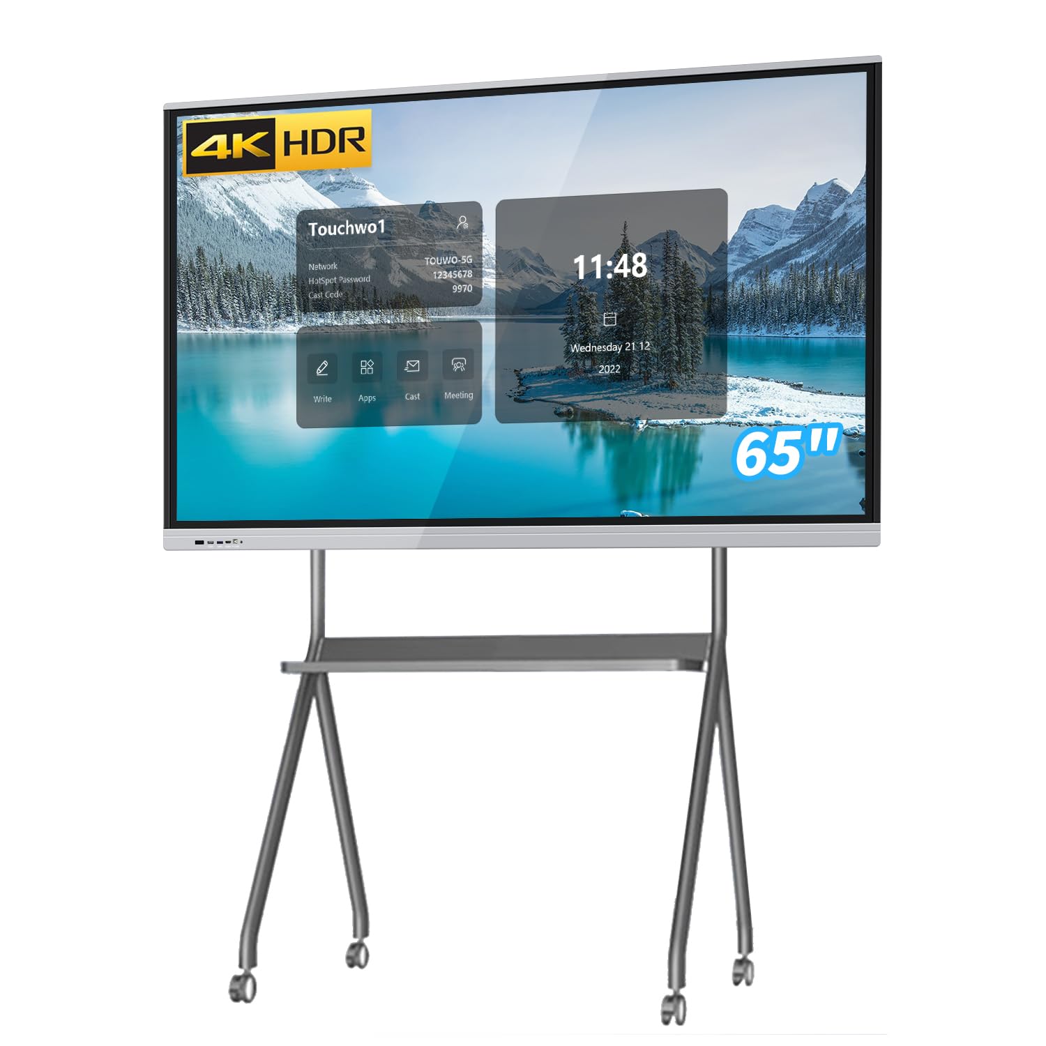 Amazon.co.jp: TouchWo 65 インチのスマートなタッチスクリーンの
