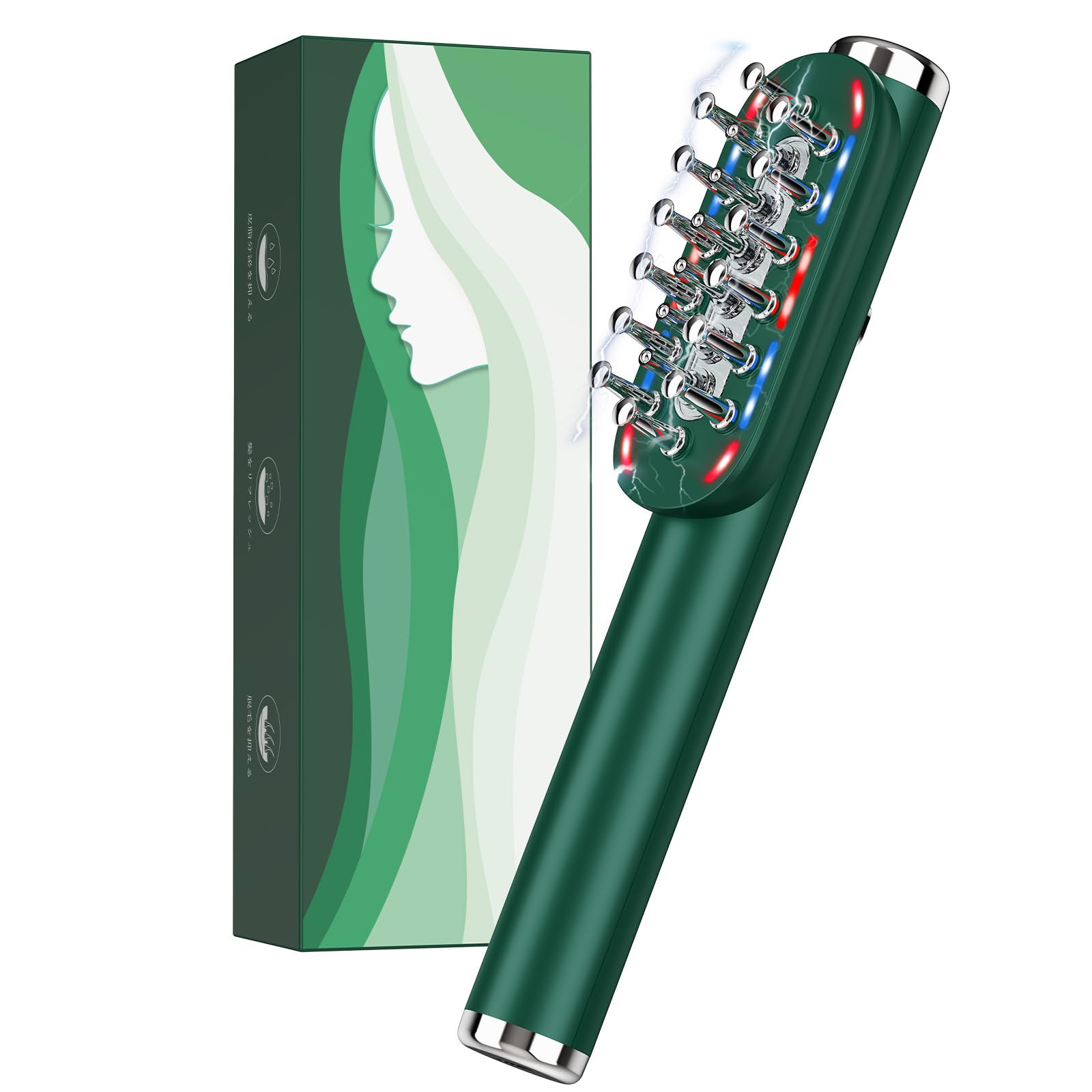 Amazon | 【2025年最新改良型】電気バリブラシRF美顔器 電気ブラシ ems