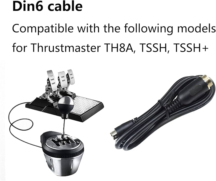 Amazon.com: ZLiT Connection Din6 USB Cable Adaptation Fit for