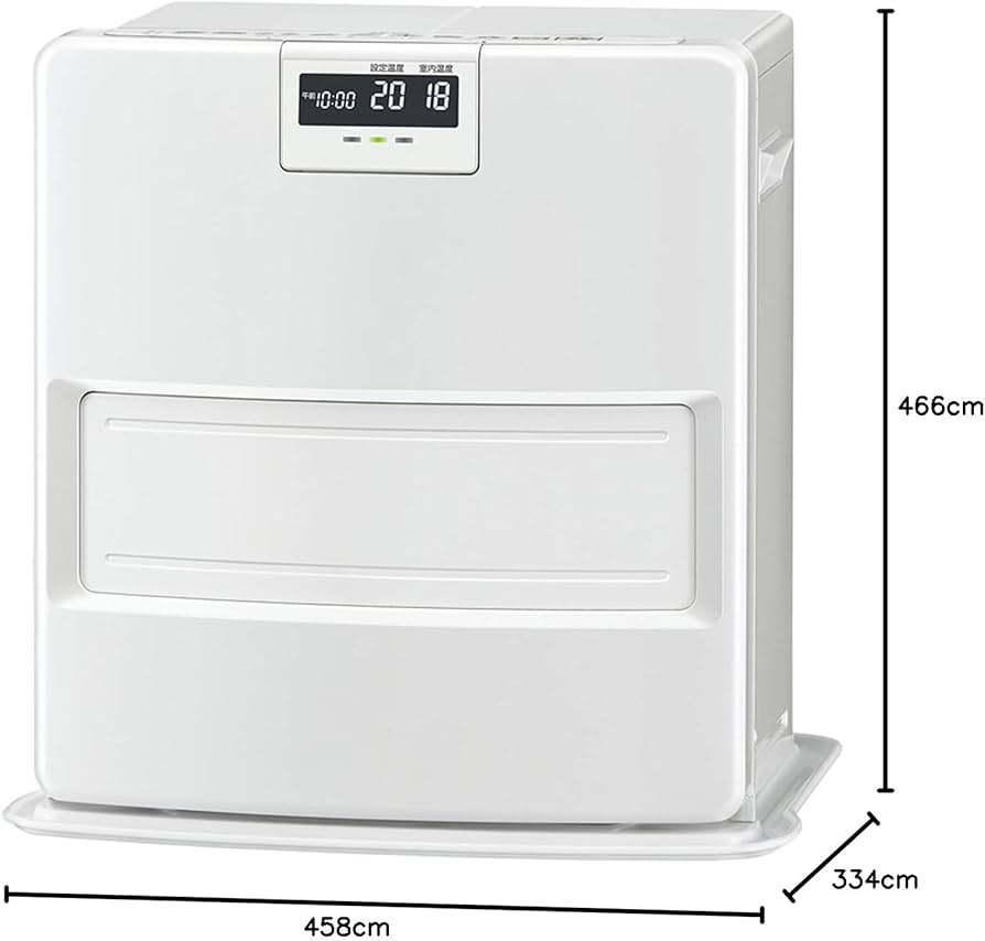 Amazon | コロナ：石油ファンヒーター(ホワイト)/FH-VX3621BY-W