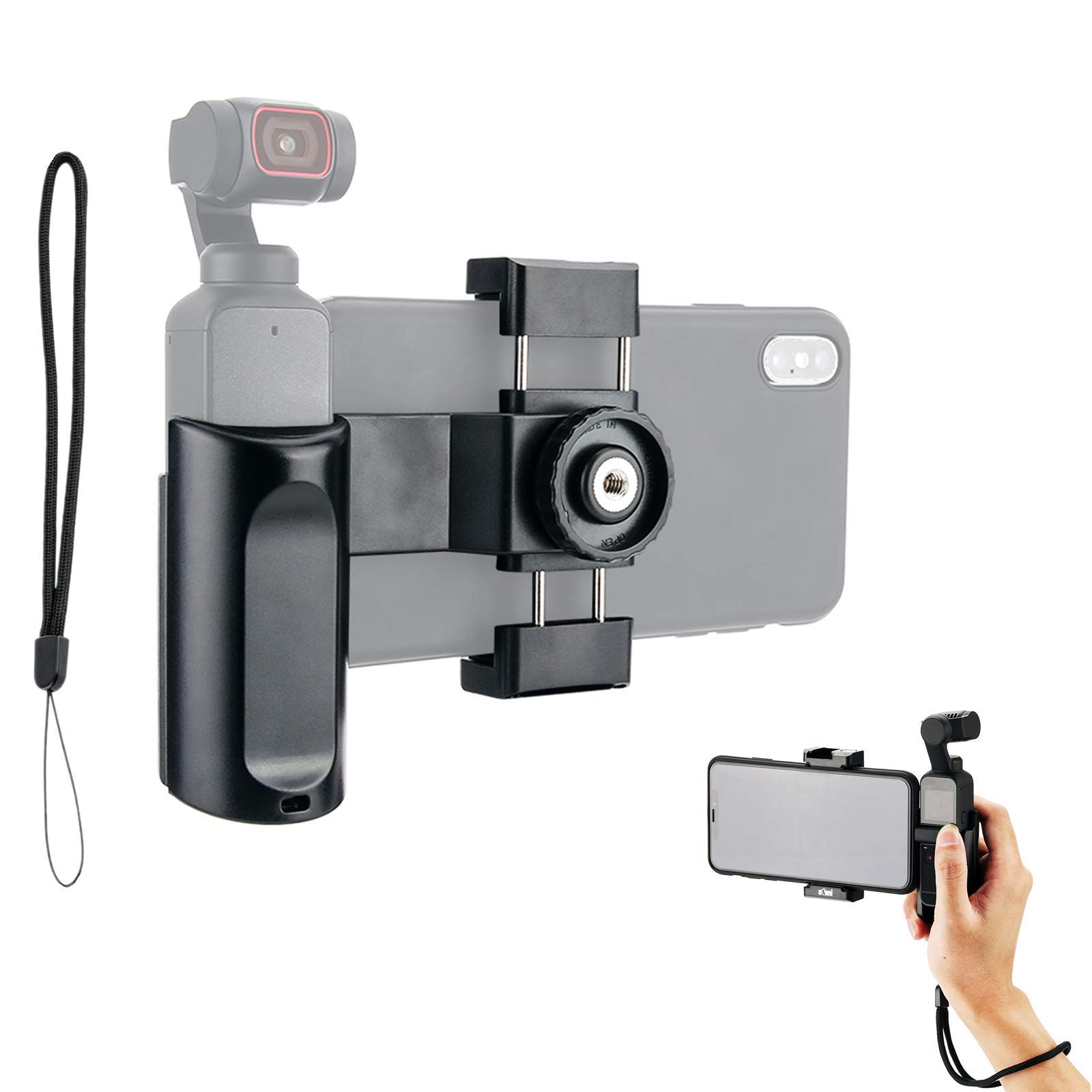 Amazon | KIWIFOTOS DJI OSMO Pocket 2 と OSMO Pocket 対応 ホルダー