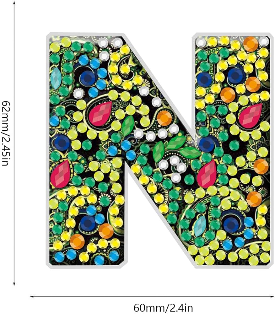 Amazon.co.jp: fengfeng A-Z 26アルファベット ダイヤモンドアート