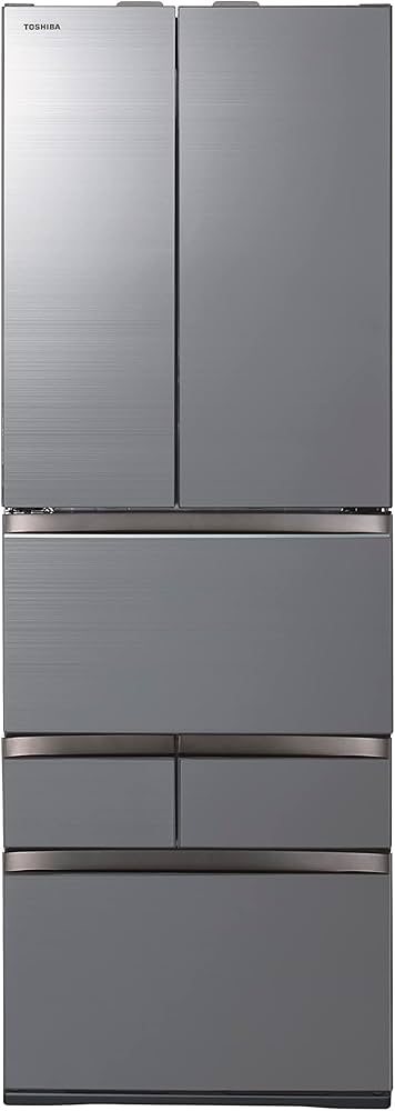 Amazon.co.jp: 東芝 冷蔵庫 幅65.0㎝ 508L アッシュグレージュ GR