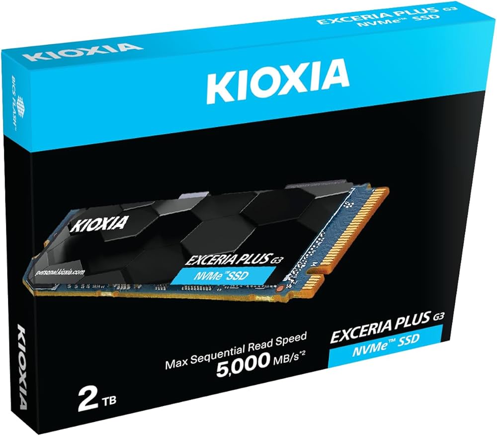 Amazon | KIOXIA EXCERIA 2TB plus G3 NVMe™ SSD。 | KIOXIA | 内蔵SSD