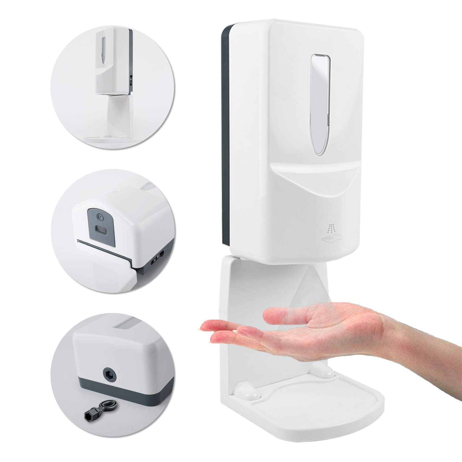 Amazon.co.jp: アルコール消毒噴霧器 自動 手指消毒器 自動誘導 1000ml