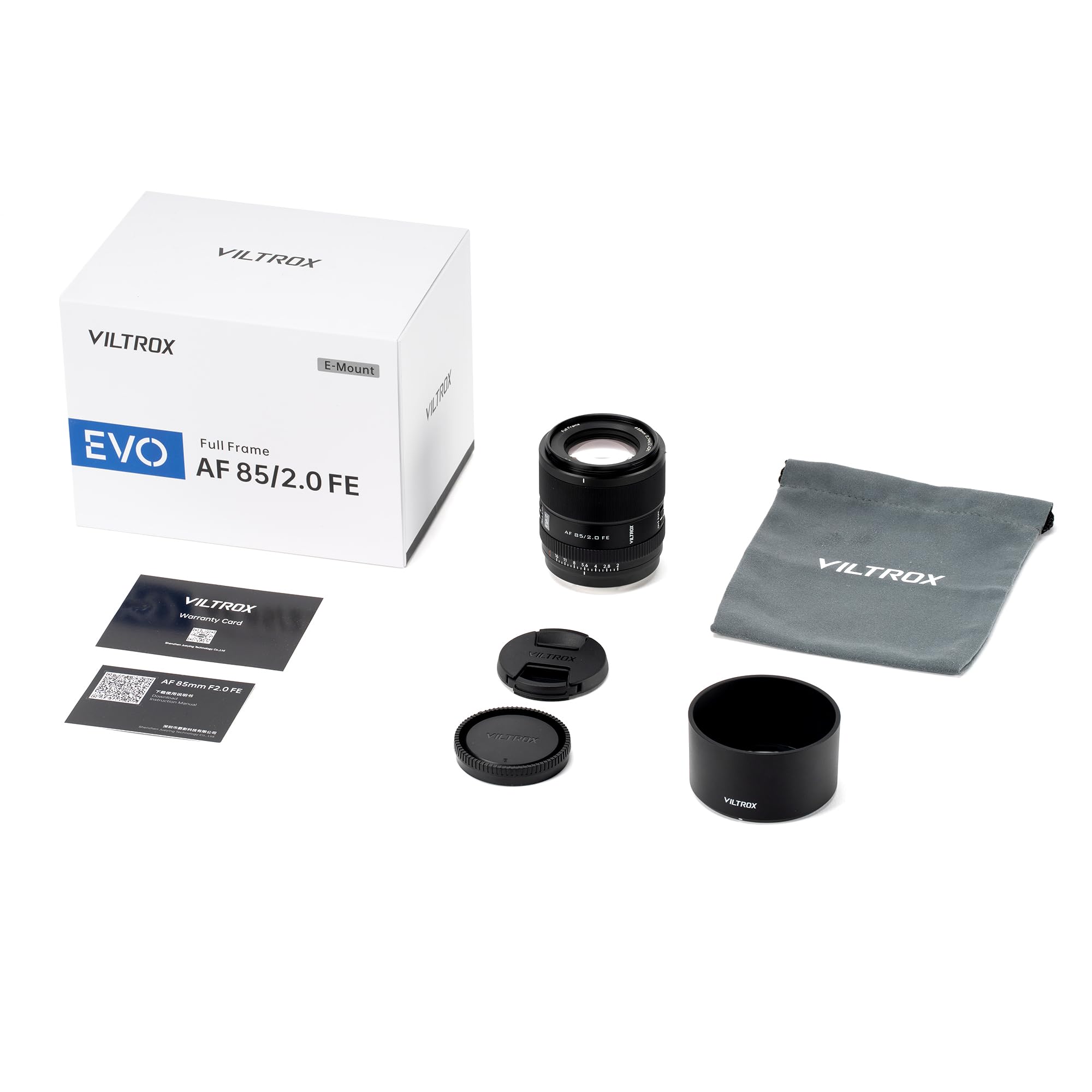 Amazon.com : VILTROX 85mm F2 EVO FE Lens, AF 85mm f/2 FE for Sony