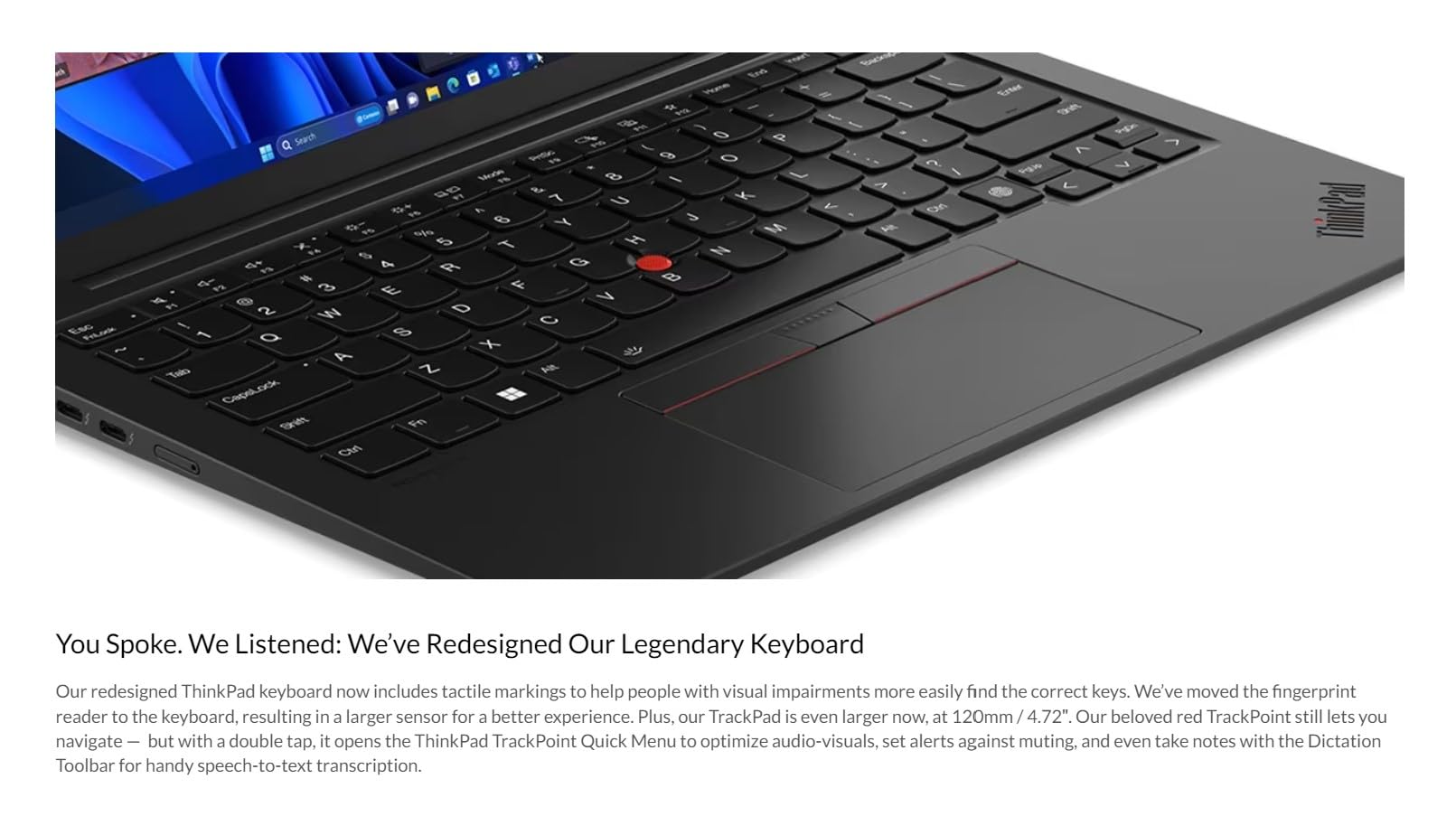 Amazon.com: Lenovo Gen 12 ThinkPad X1 Carbon Laptop with Intel