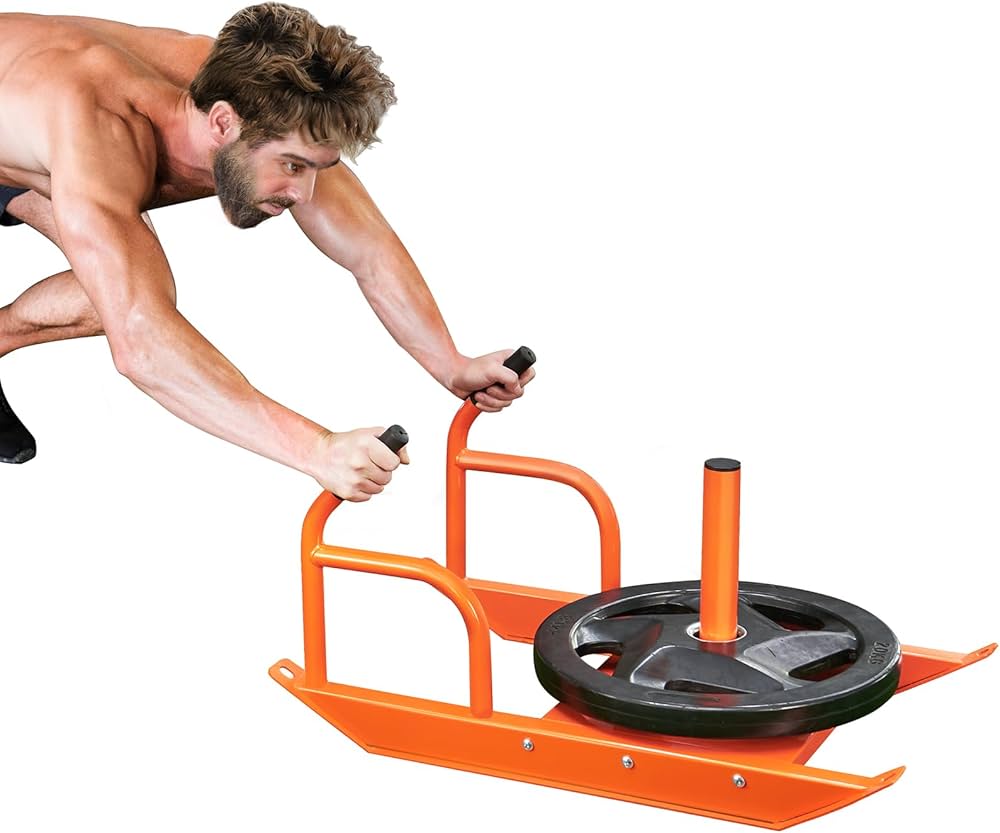 Amazon.co.jp: VEVOR 重量そり、プラウラープル エクササイズ