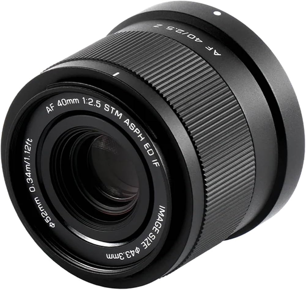 Amazon.co.jp: VILTROX AF 40mm F2.5レンズ フルサイズ カメラ レンズ