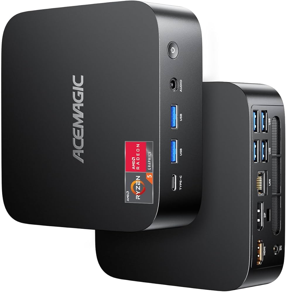 Amazon.co.jp: ACEMAGIC ミニpc Ryzen 5 7430U 6C/12T 最大4.3GHz 16GB