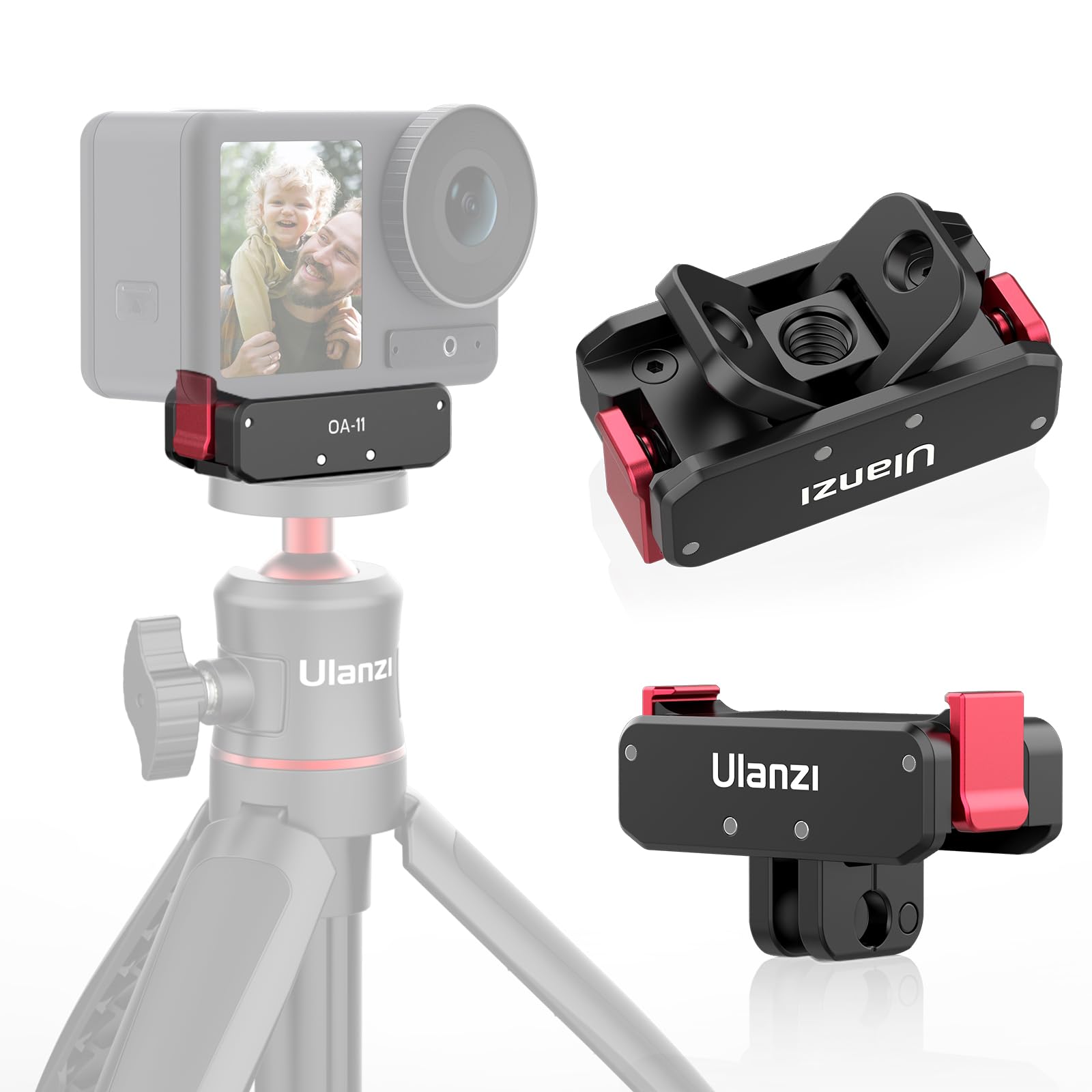 Amazon | Ulanzi Action5用 Action4用 OA-11デュアルインターフェース