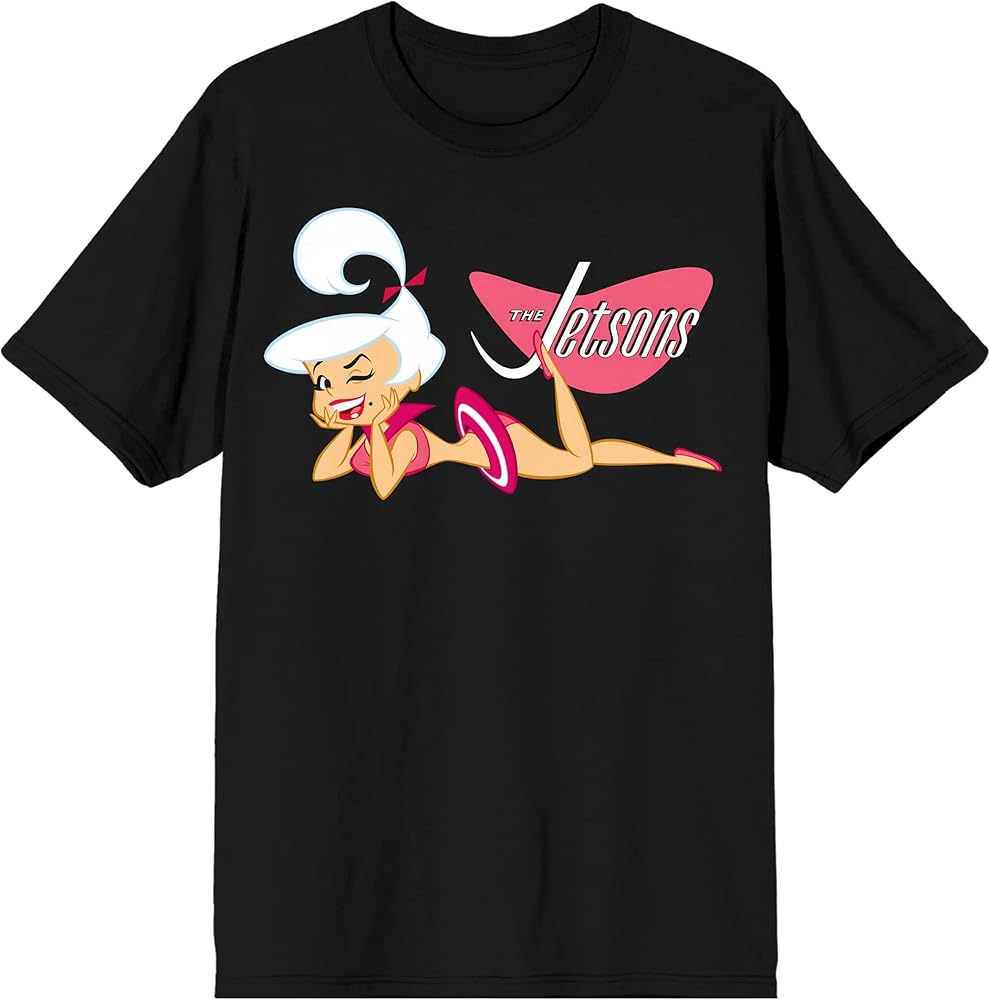 Amazon.com: Bioworld Jetsons Judy Jetson Pose Men's Black T-Shirt