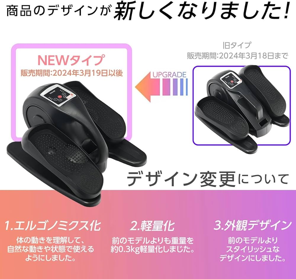 Amazon.co.jp: TOKAIZ フィットネスバイク ミニ 静音 電動