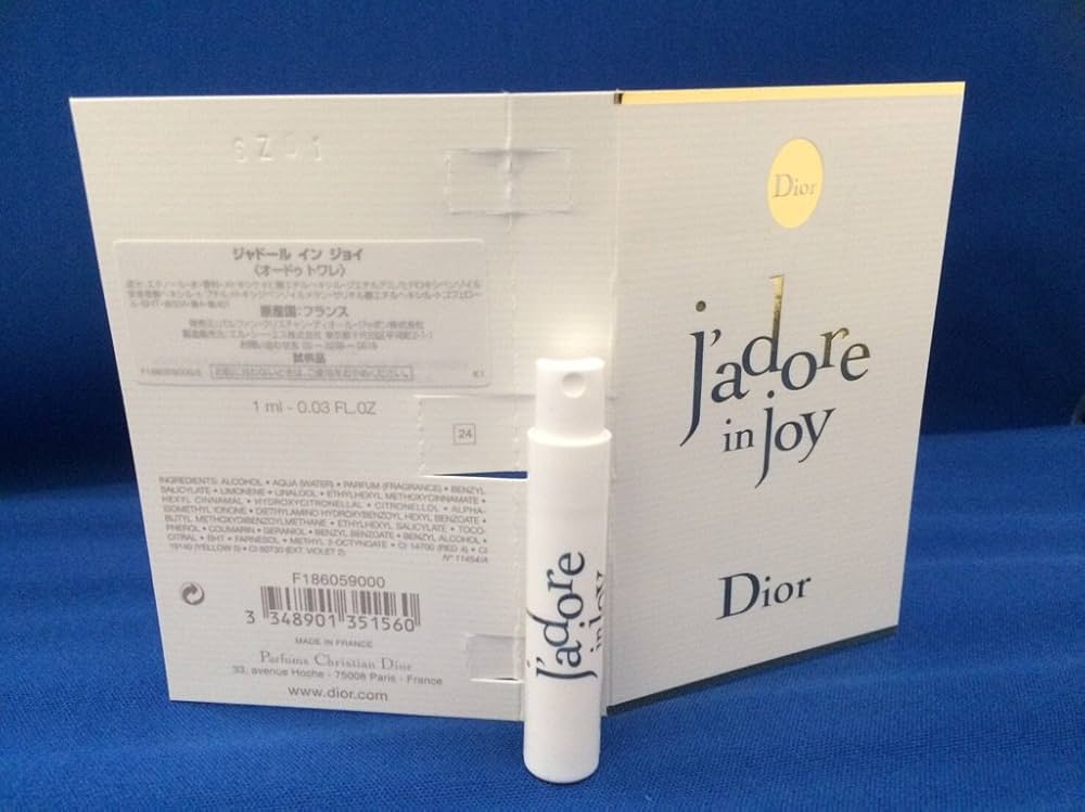Amazon.com : Dior J'adore In Joy Eau de Toilette Sample Vial Spray