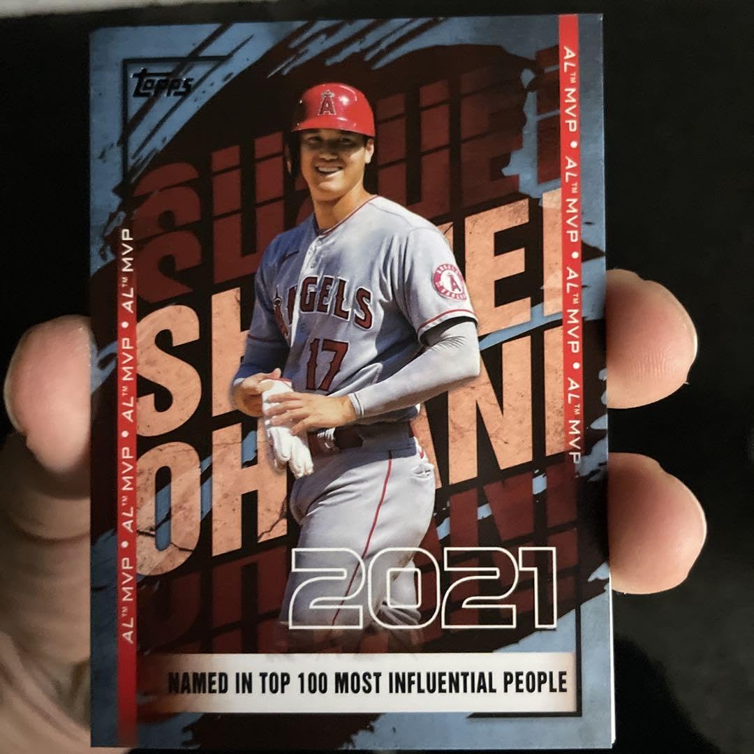 Amazon.co.jp: 大谷翔平 topps 2021 MVP : おもちゃ